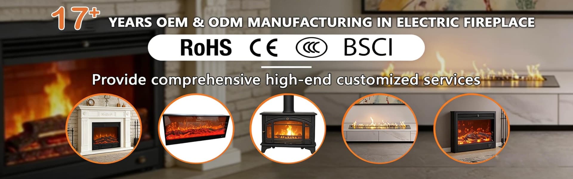 Top Fireplace Manufacturer & Factory | China Supplier