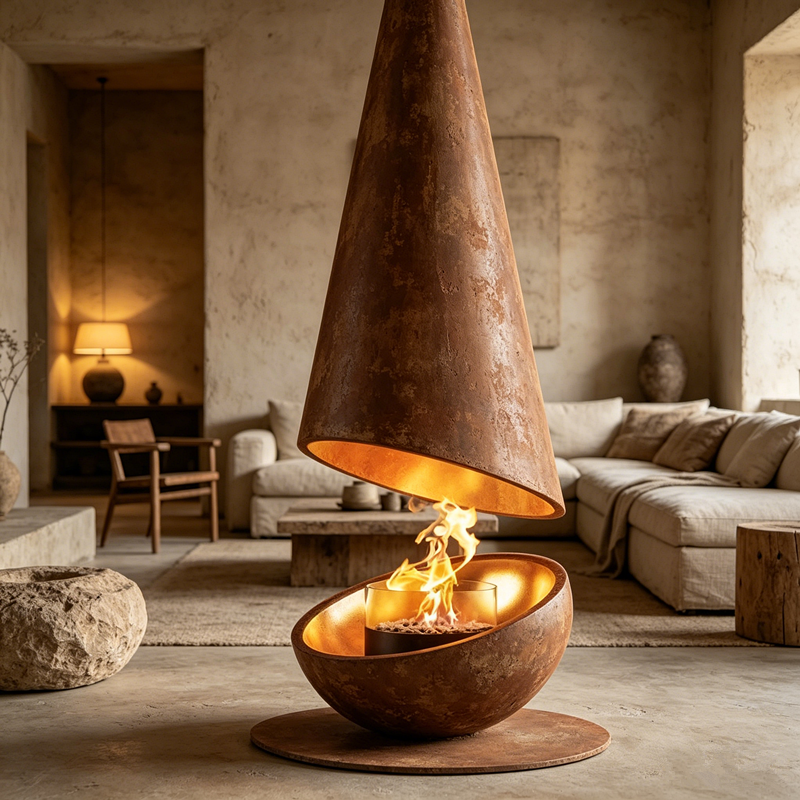 Advantages of Freestanding Fireplace