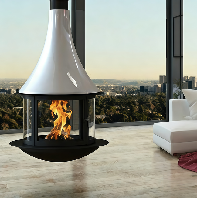 Application Scenarios of Freestanding Fireplace