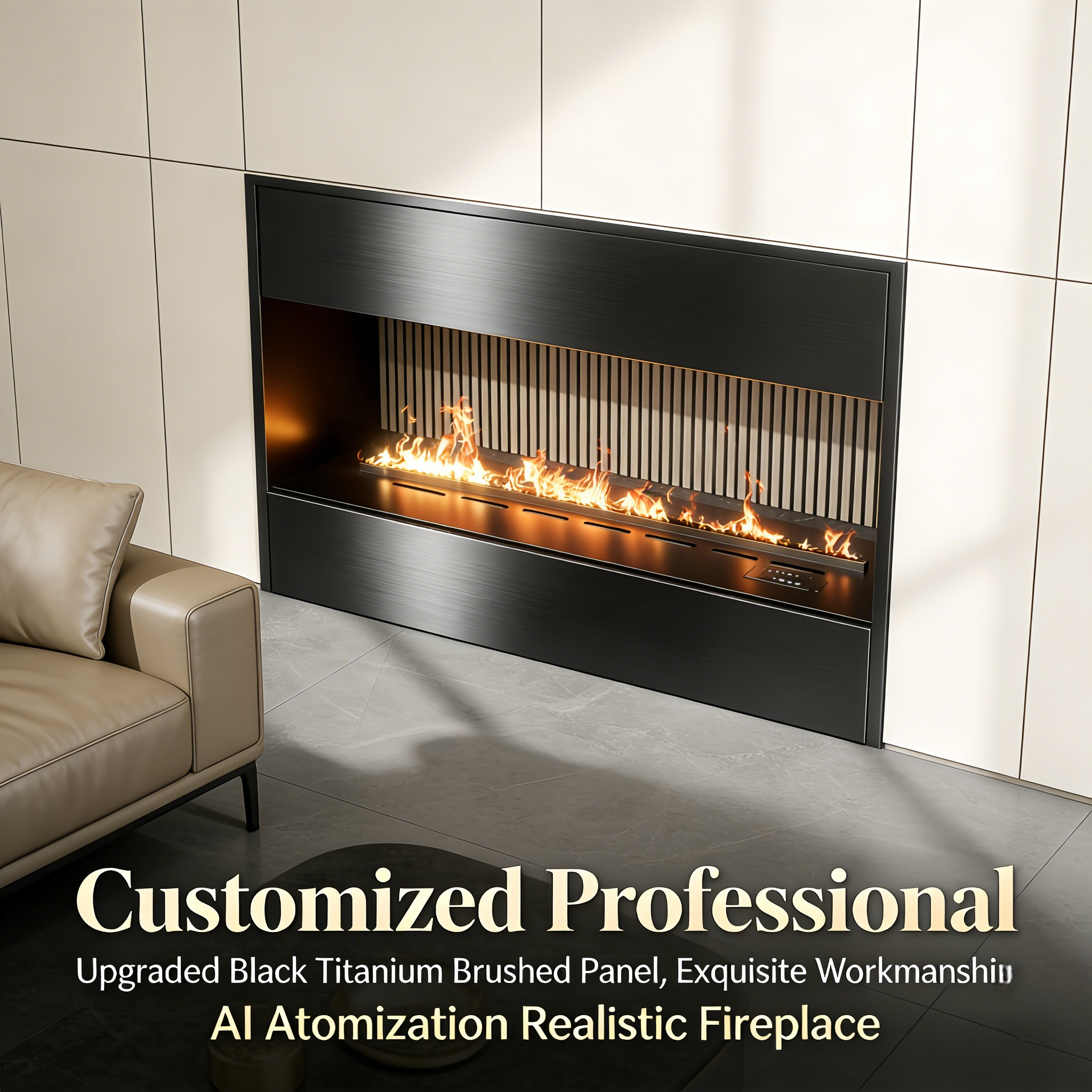 Traditional Electric Fireplace Customizations